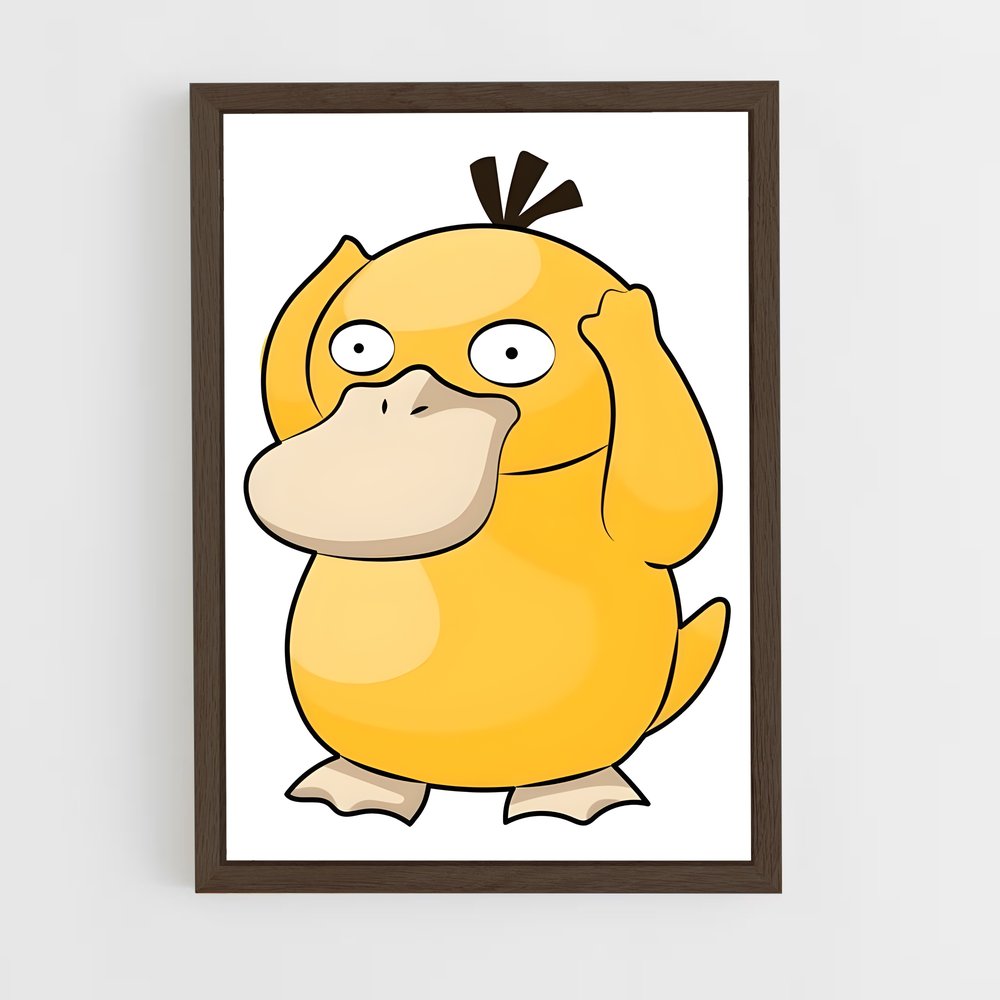 Poster Golduck Surprise – affiche Pokemon (vue 5)