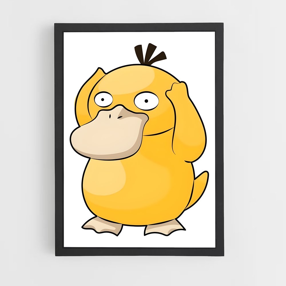 Poster Golduck Surprise – affiche Pokemon (vue 2)