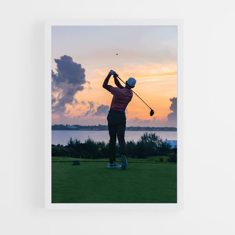 Poster Golf Green (vue 3)