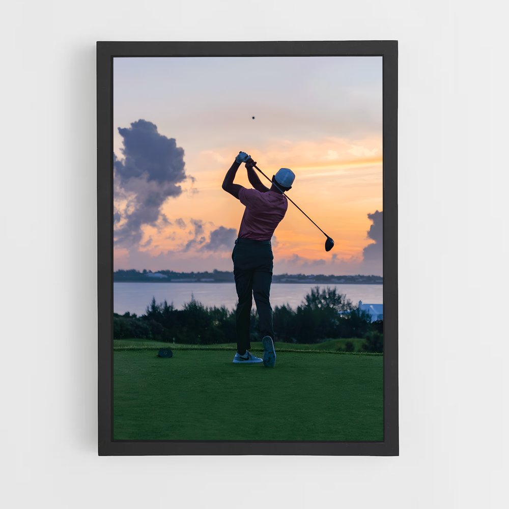 Poster Golf Green (vue 2)