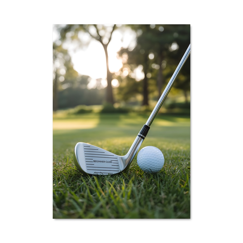 Poster Swing Éternel – affiche Golf