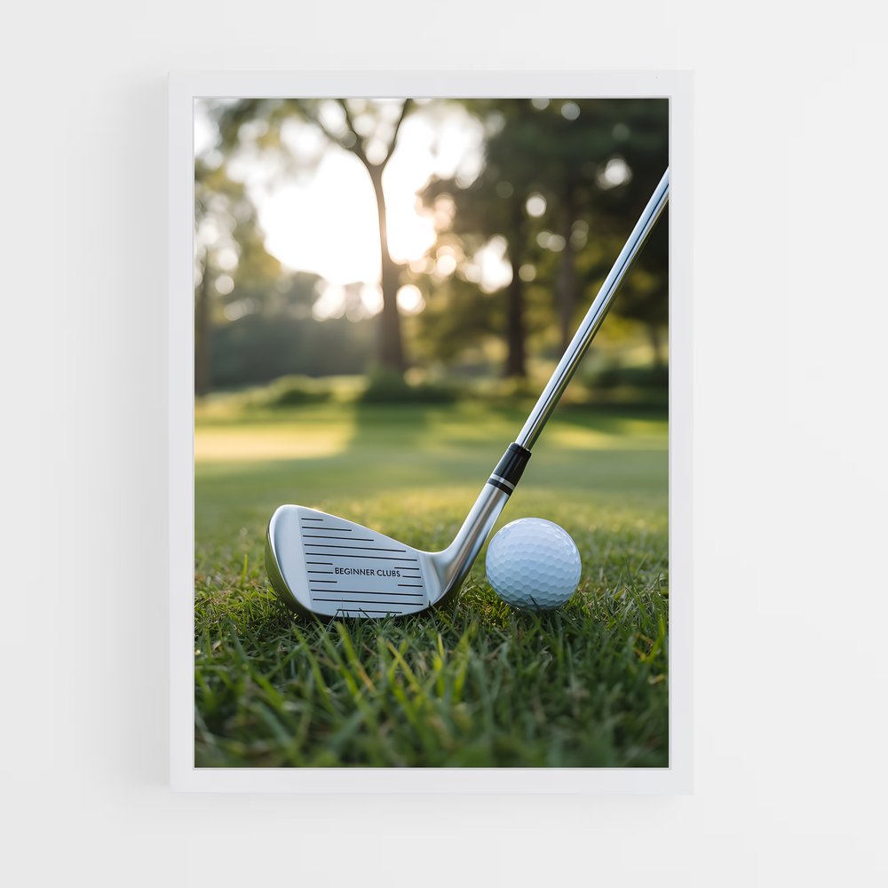 Poster Swing Éternel – affiche Golf (vue 3)