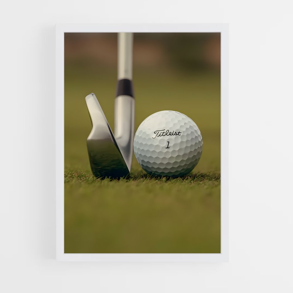 Poster Golf champion (vue 3)
