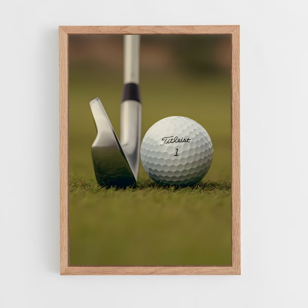 Poster Golf champion (vue 4)