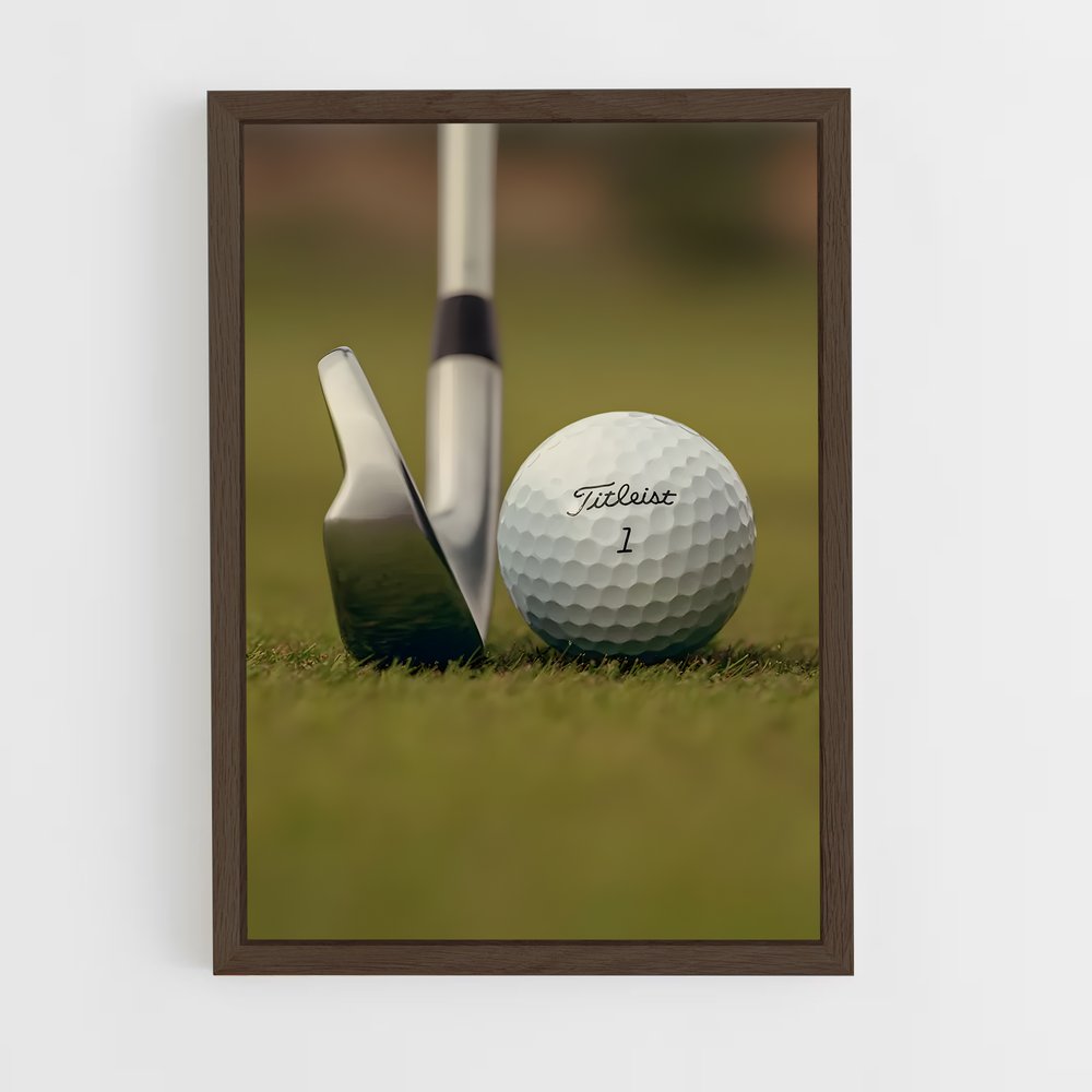 Poster Golf champion (vue 5)