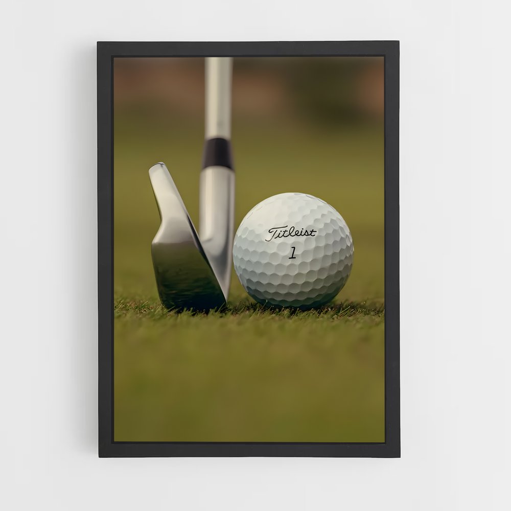 Poster Golf champion (vue 2)