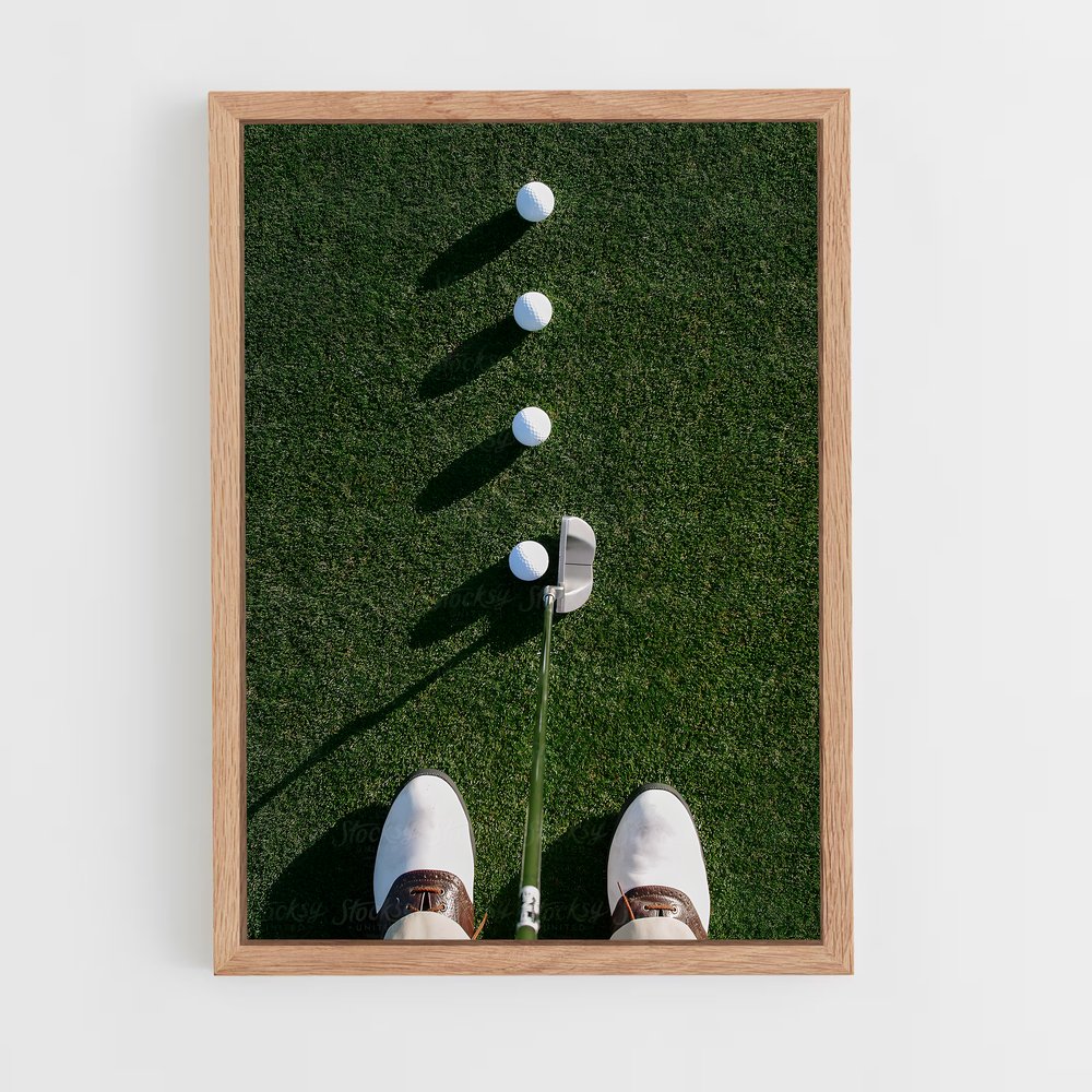 Poster Swing et Précision – affiche Golf (vue 4)