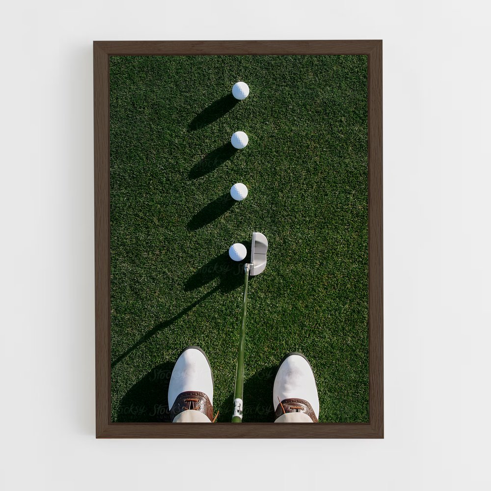 Poster Swing et Précision – affiche Golf (vue 5)