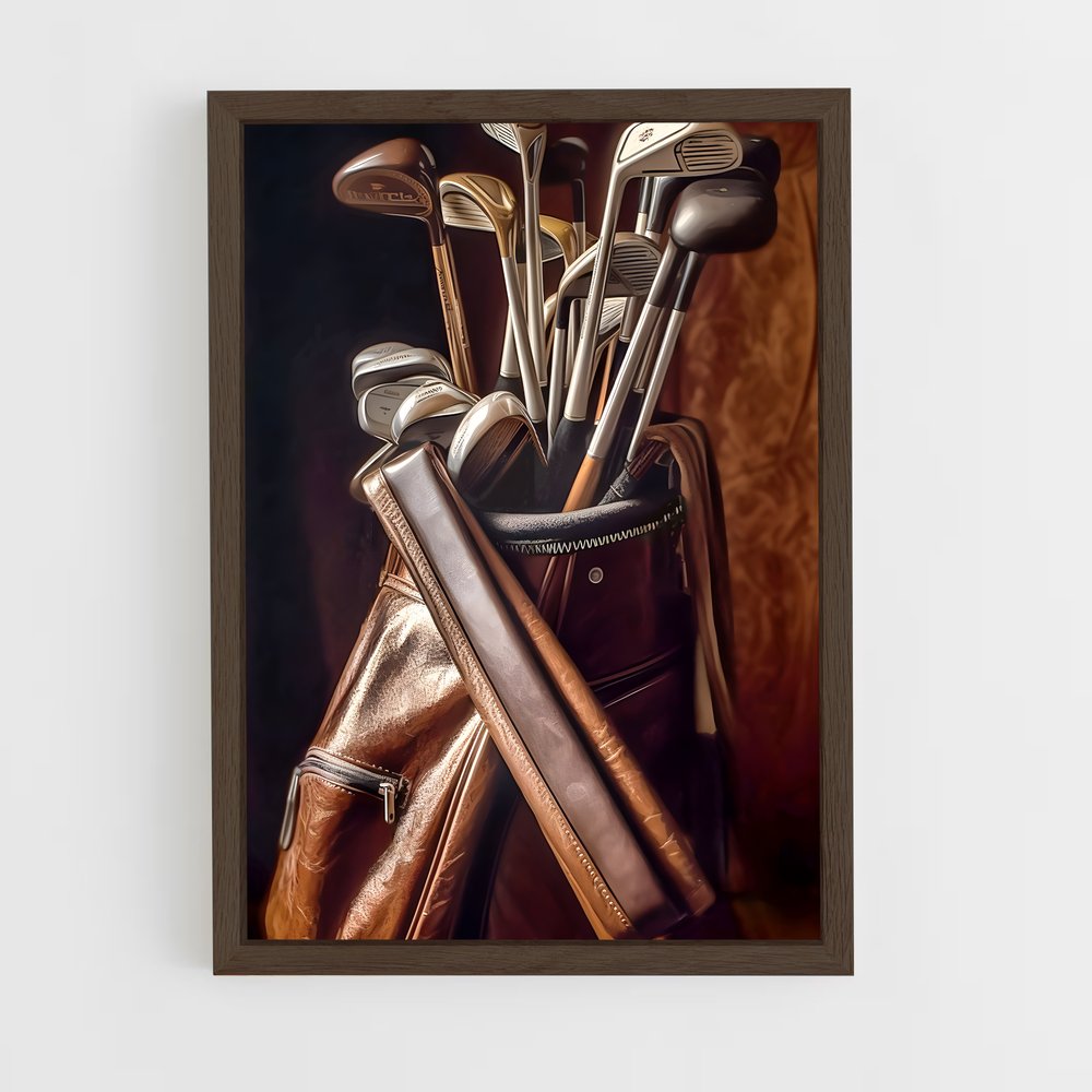 Poster Bag de Clubs – affiche Golf (vue 5)