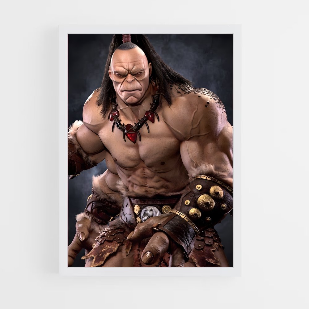 Poster Le Dandy Tranchant – affiche Mortal kombat (vue 3)