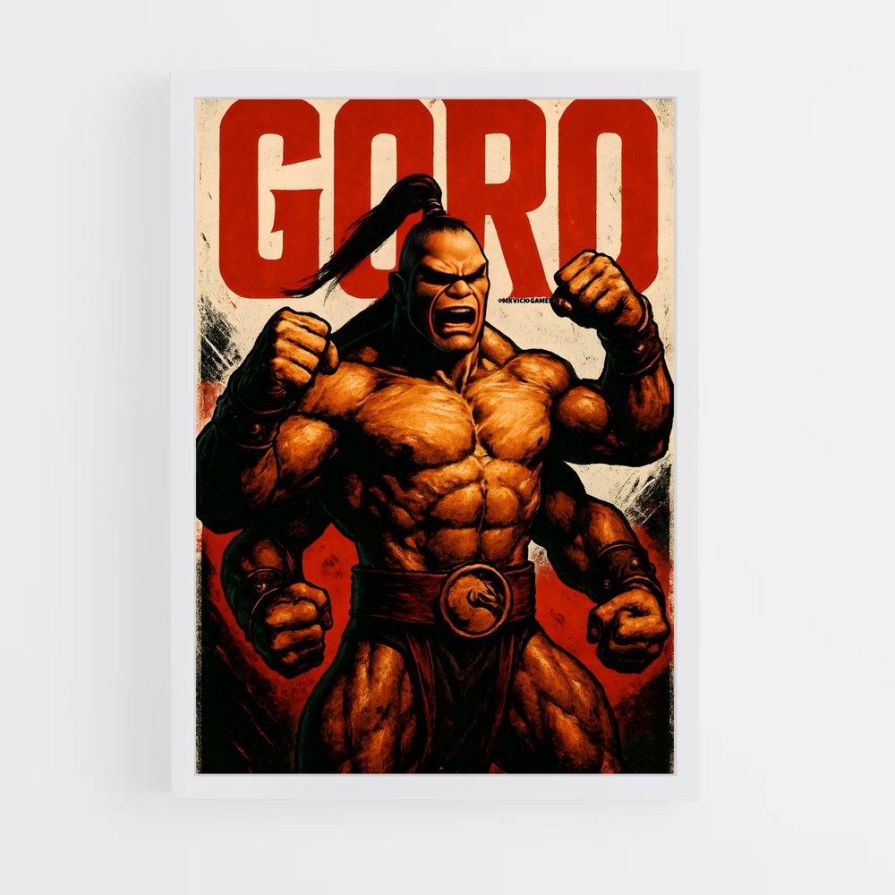 Poster Le Forgeur – affiche Mortal kombat (vue 3)