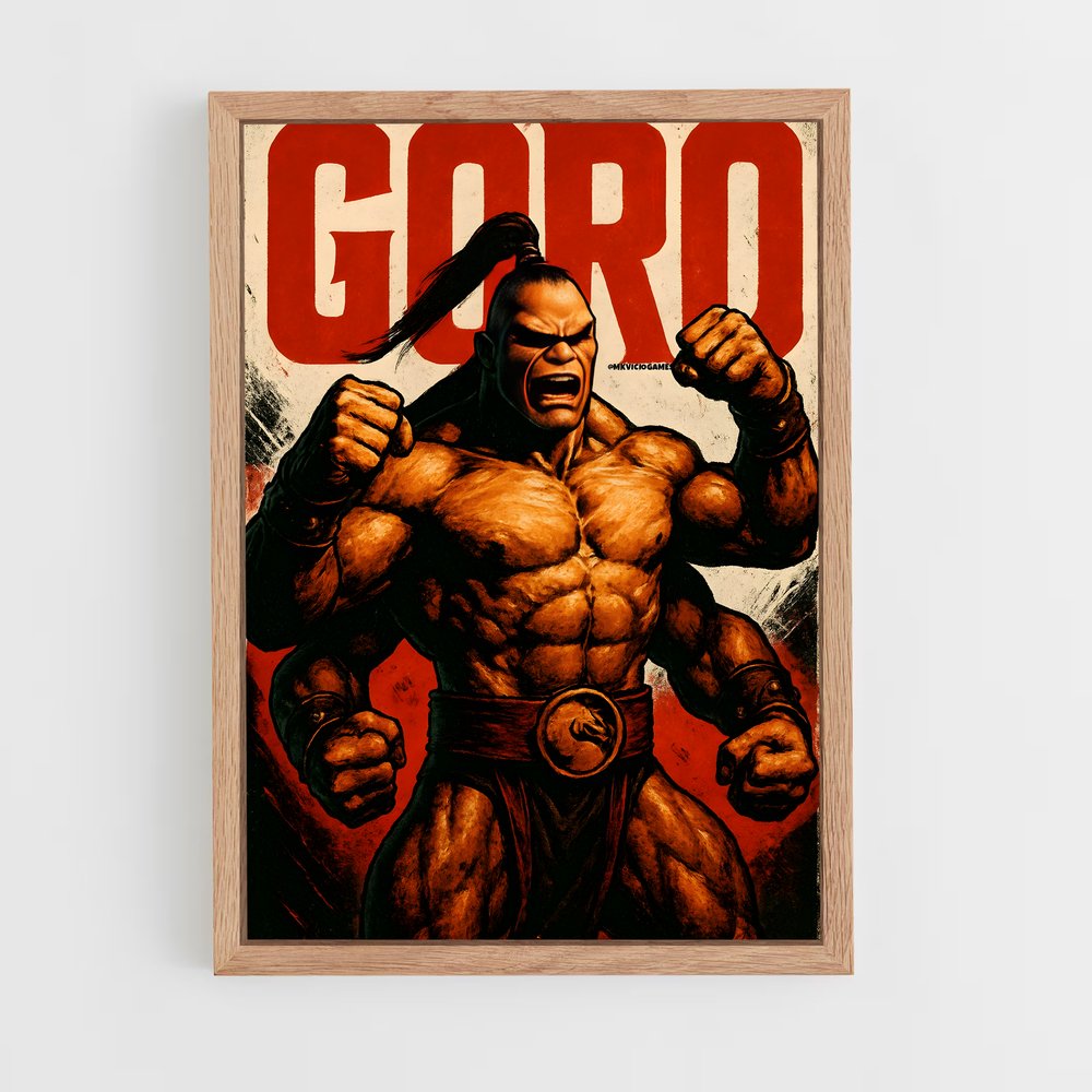Poster Le Forgeur – affiche Mortal kombat (vue 4)