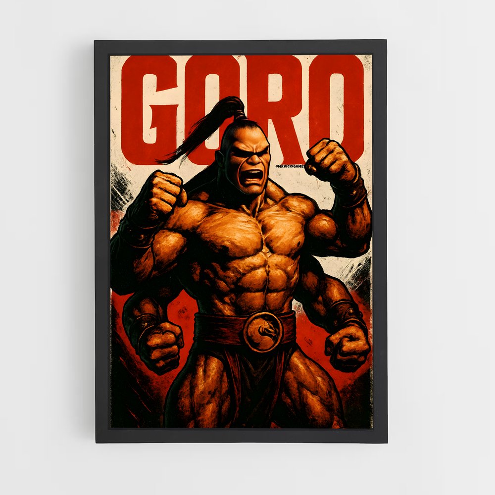 Poster Le Forgeur – affiche Mortal kombat (vue 2)