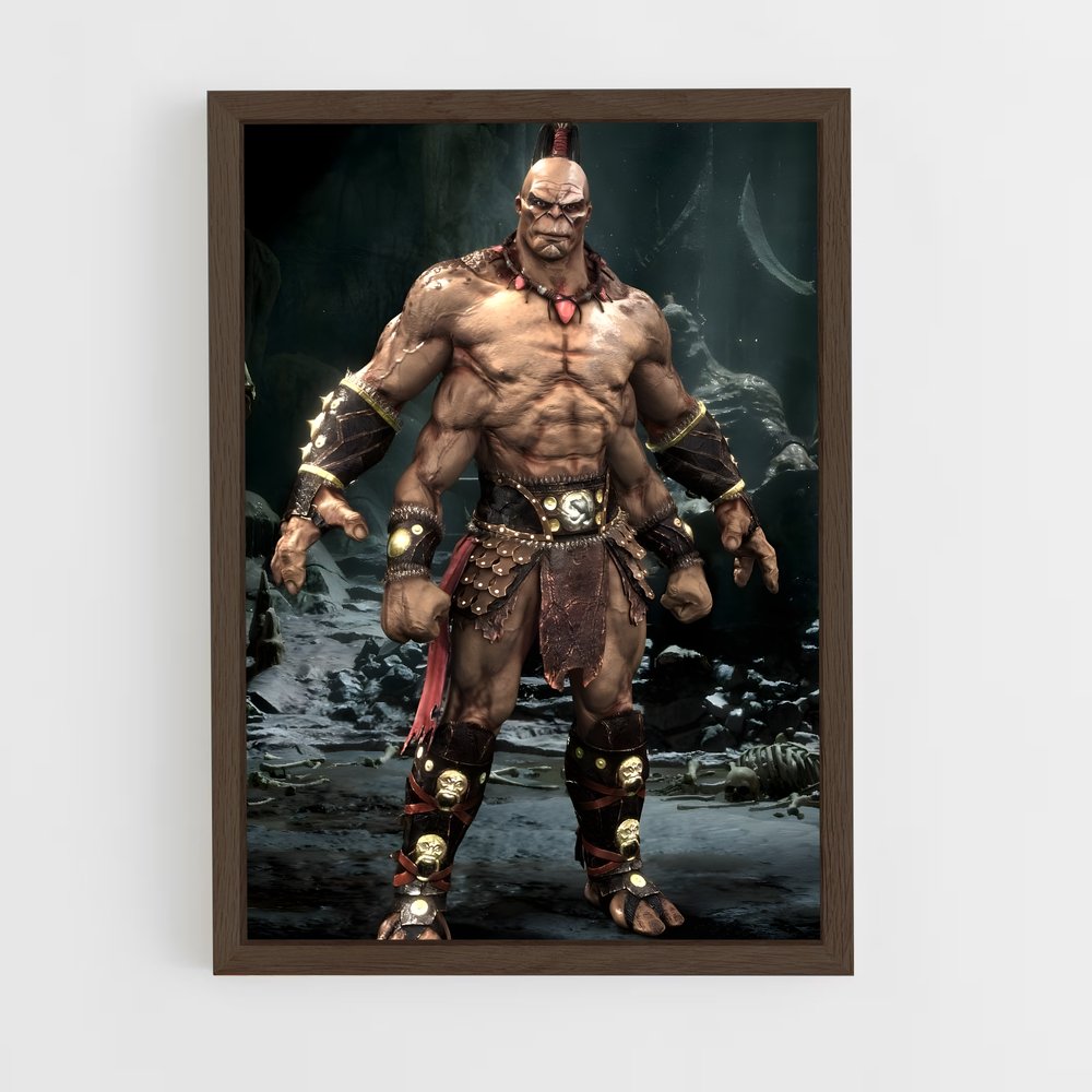 Poster Kratos en Rage – affiche Mortal kombat (vue 5)