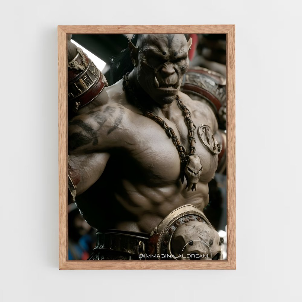 Poster Muscles et Mystères – affiche Mortal kombat (vue 4)