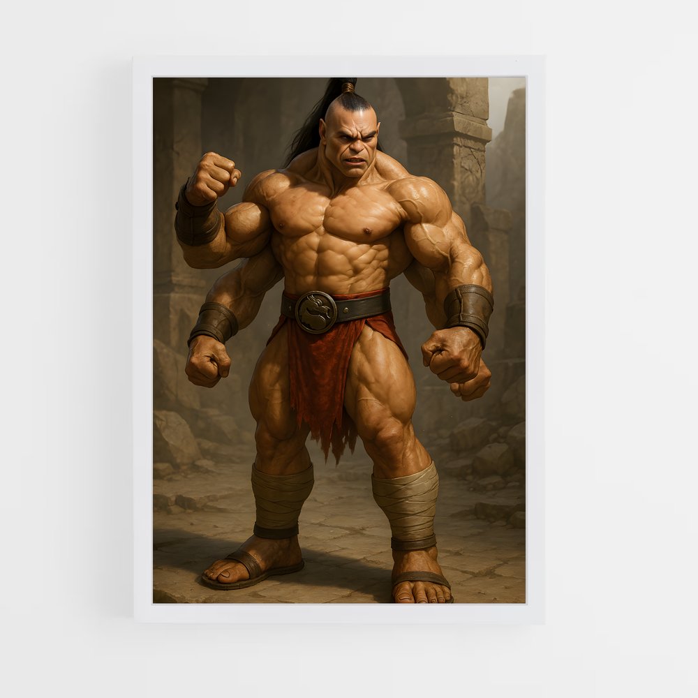 Poster Titan du Combat – affiche Mortal kombat (vue 3)