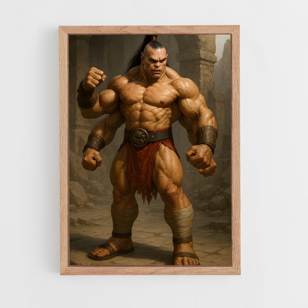 Poster Titan du Combat – affiche Mortal kombat (vue 4)