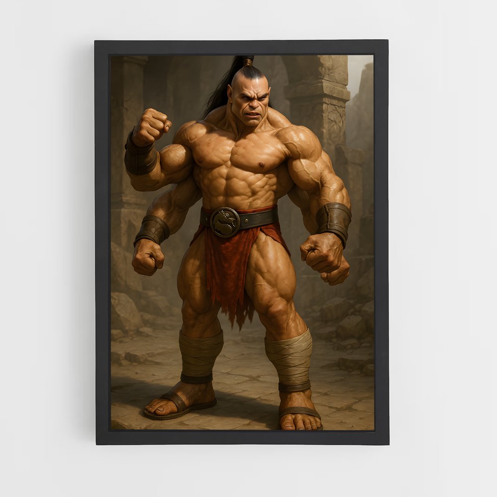Poster Titan du Combat – affiche Mortal kombat (vue 2)