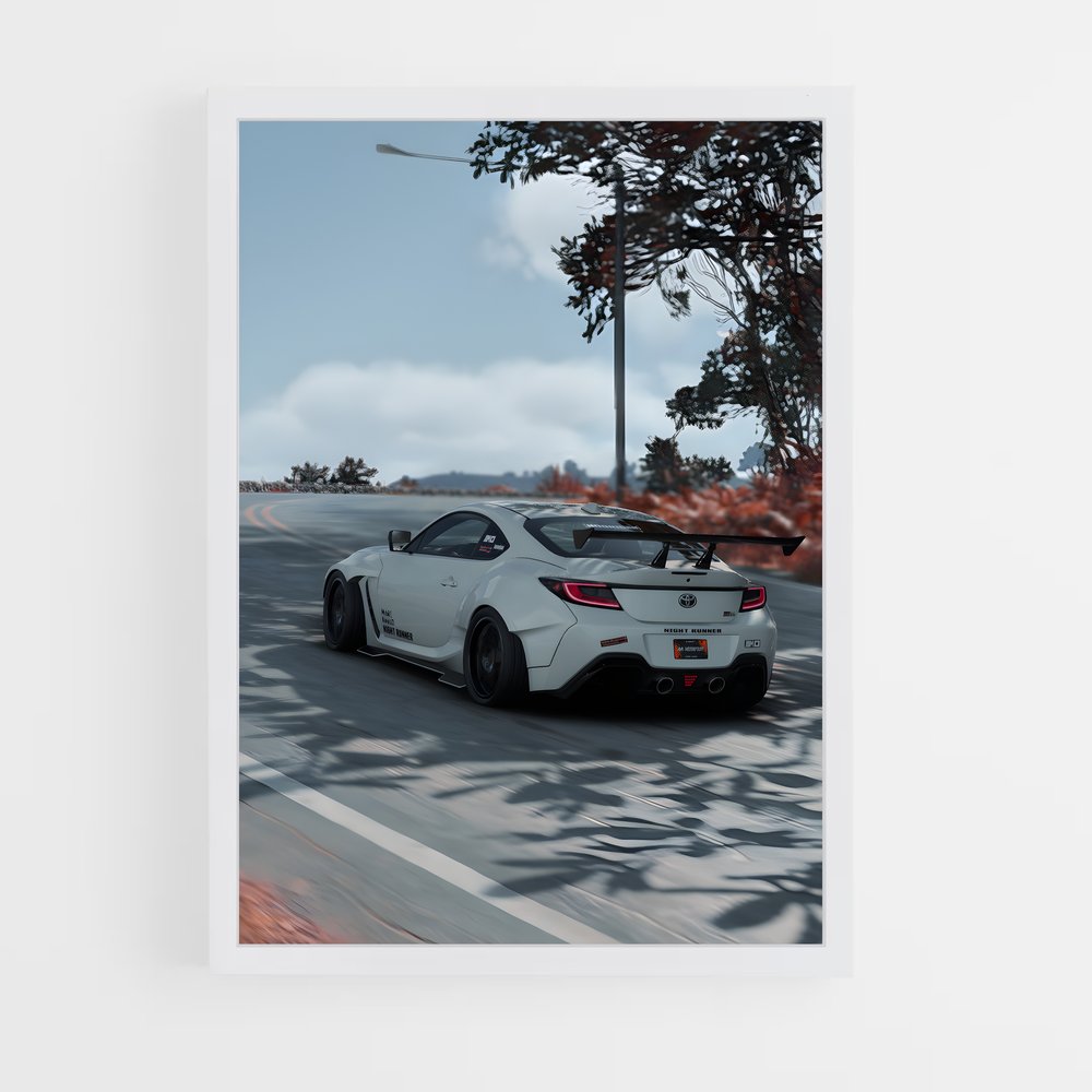 Poster Grand Gracieux – affiche Toyota (vue 3)