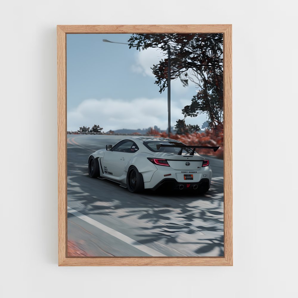 Poster Grand Gracieux – affiche Toyota (vue 4)