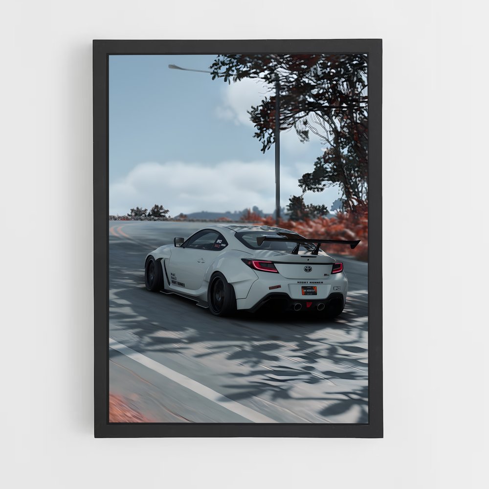 Poster Grand Gracieux – affiche Toyota (vue 2)