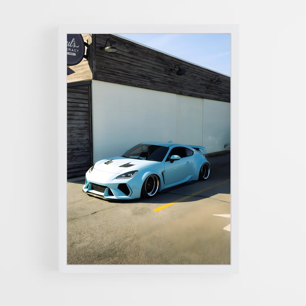 Poster Gr86 Éclatant – affiche Toyota (vue 3)