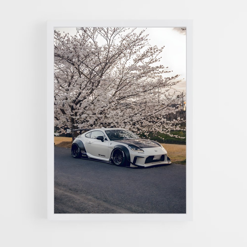 Poster Éclatant Gr86 – affiche Toyota (vue 3)