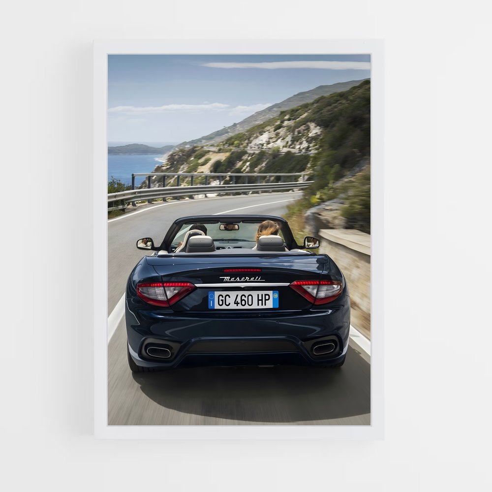 Poster Roadster Elegance – affiche Maserati (vue 3)