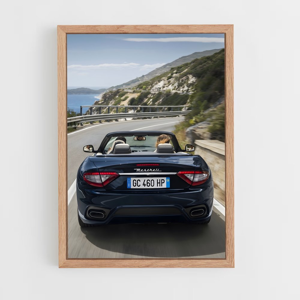 Poster Roadster Elegance – affiche Maserati (vue 4)
