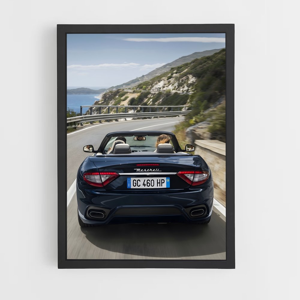 Poster Roadster Elegance – affiche Maserati (vue 2)