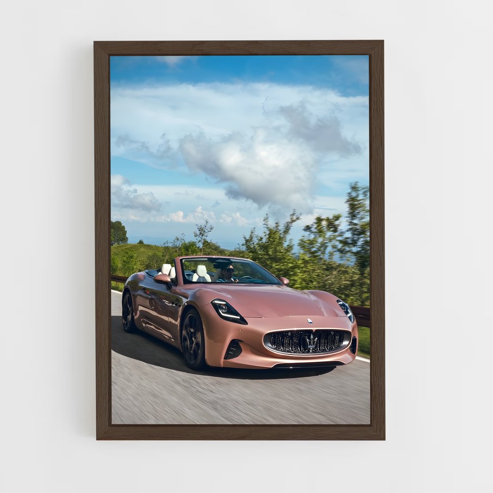 Poster Grancabrio limites – affiche Maserati (vue 5)
