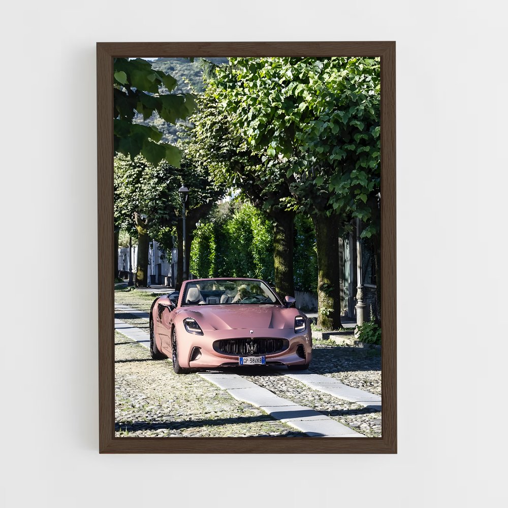 Poster Pink Dream Racer – affiche Maserati (vue 5)