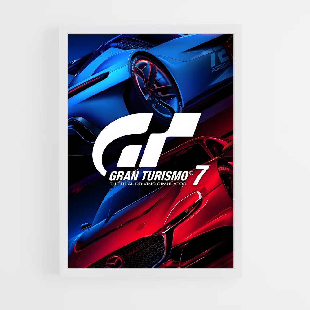 Poster Gran Turismo 7 – affiche Maserati (vue 3)