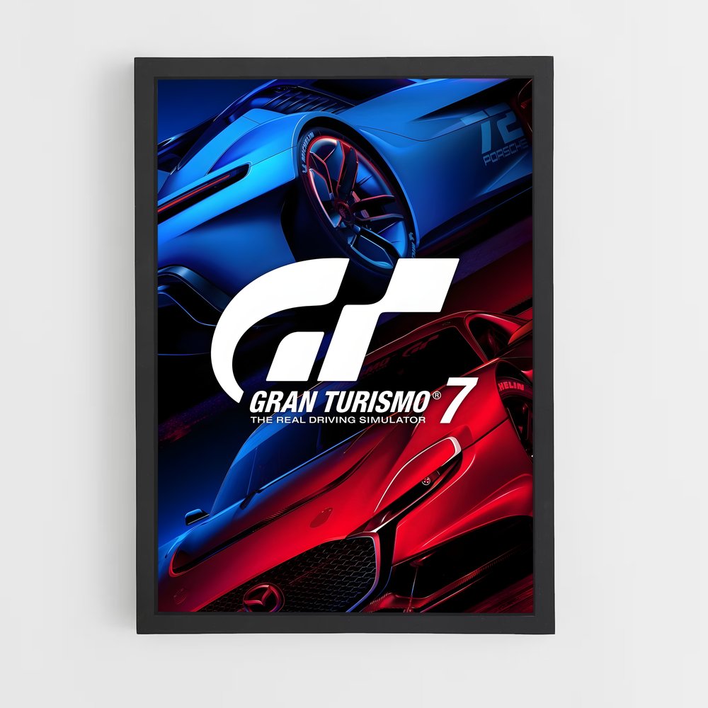 Poster Gran Turismo 7 – affiche Maserati (vue 2)