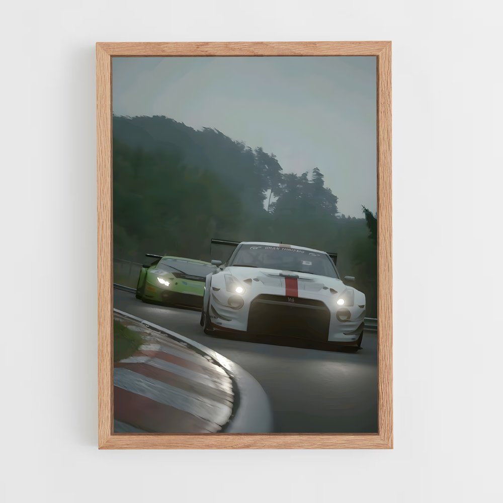 Poster Track Masters – affiche Maserati (vue 4)