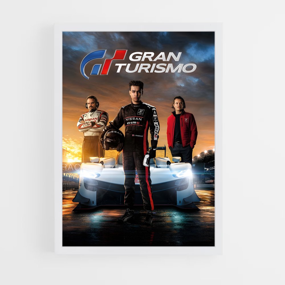 Poster Gran Turismo Adventure – affiche Maserati (vue 3)