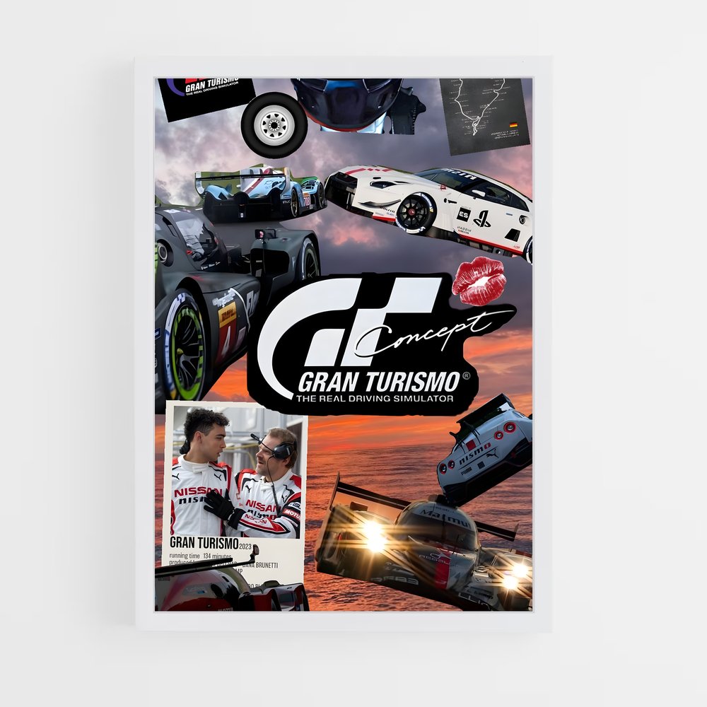 Poster Gran Turismo Dream – affiche Maserati (vue 3)