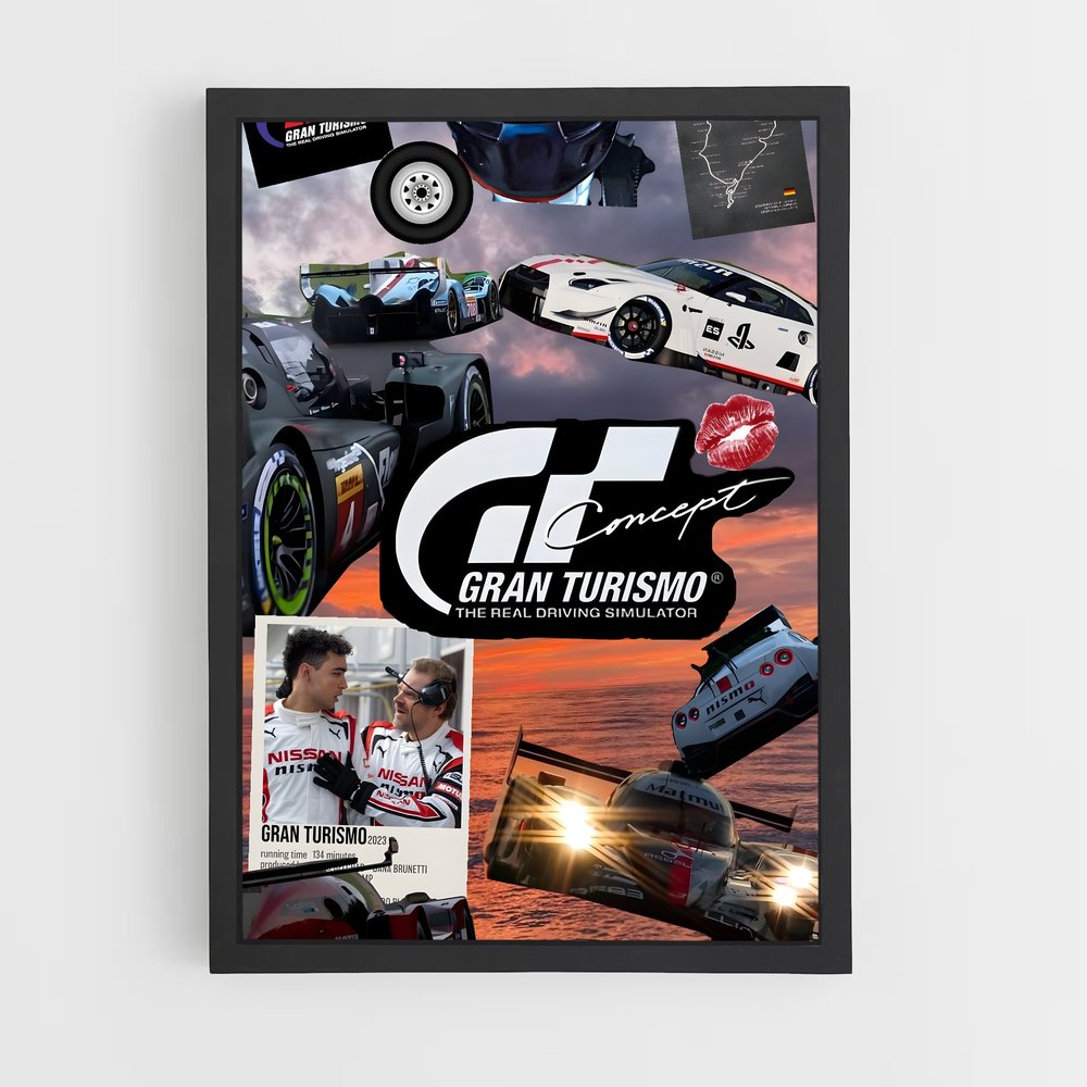 Poster Gran Turismo Dream – affiche Maserati (vue 2)