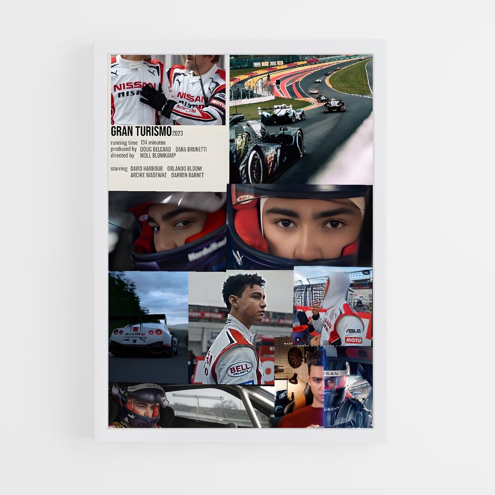 Poster Granturismo virage – affiche Maserati (vue 3)