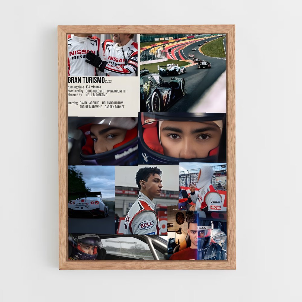 Poster Granturismo virage – affiche Maserati (vue 4)