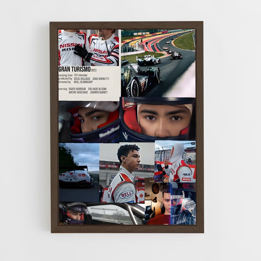 Poster Granturismo virage – affiche Maserati (vue 5)