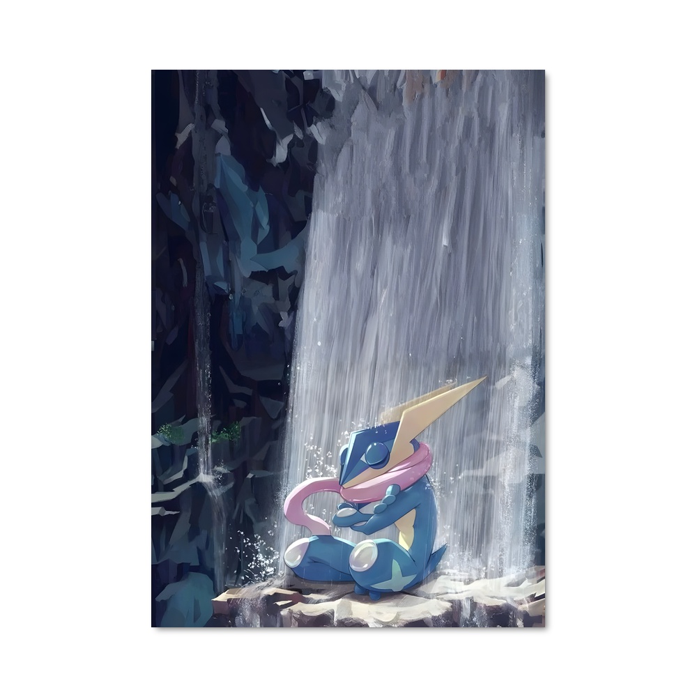 Poster Greninja Splash – affiche Pokemon