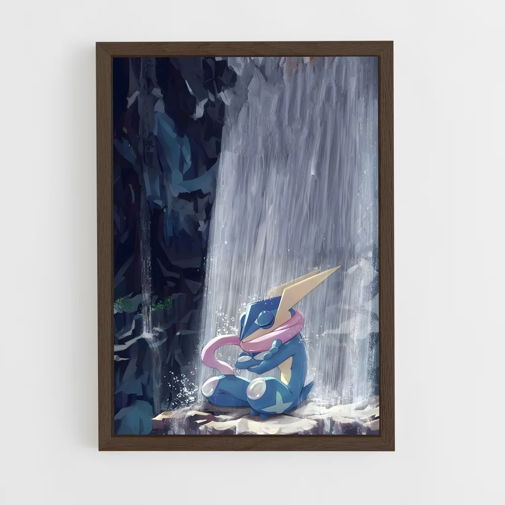 Poster Greninja Splash – affiche Pokemon (vue 5)