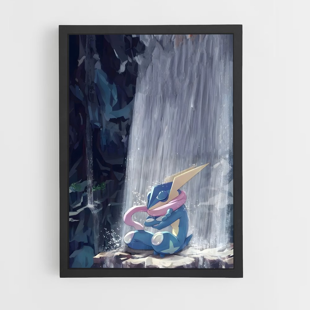 Poster Greninja Splash – affiche Pokemon (vue 2)