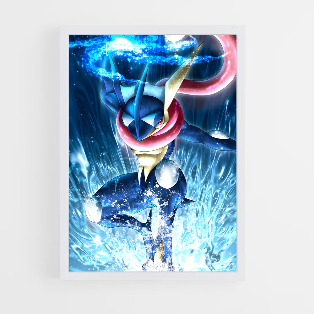 Poster Sonic the Greninja – affiche Pokemon (vue 3)