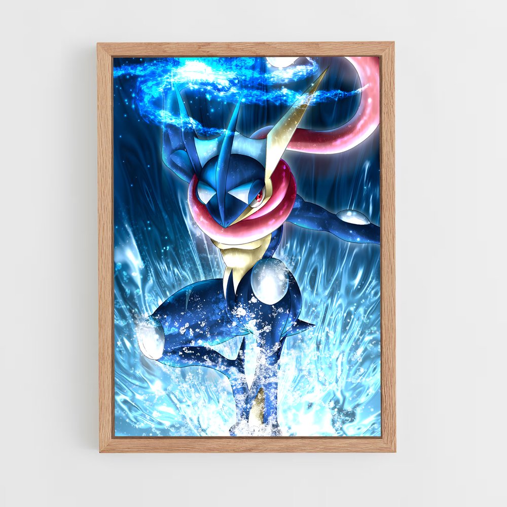 Poster Sonic the Greninja – affiche Pokemon (vue 4)