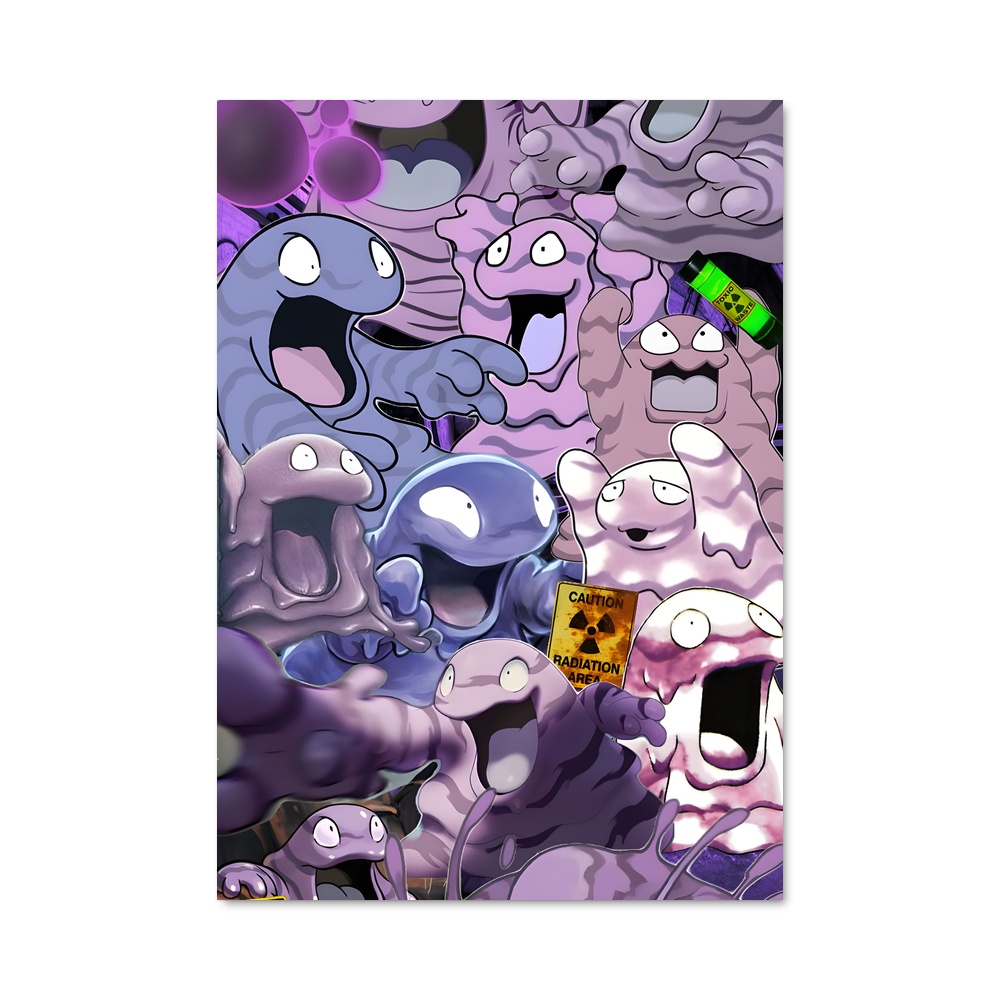 Poster Émotions Cartoon – affiche Pokemon