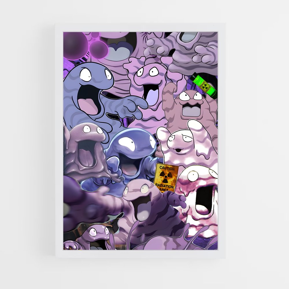 Poster Émotions Cartoon – affiche Pokemon (vue 3)