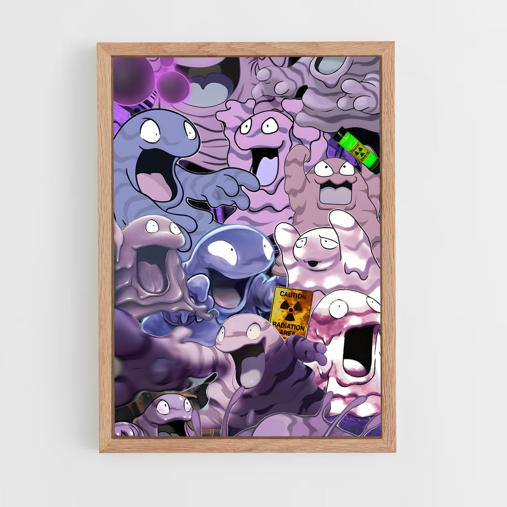 Poster Émotions Cartoon – affiche Pokemon (vue 4)