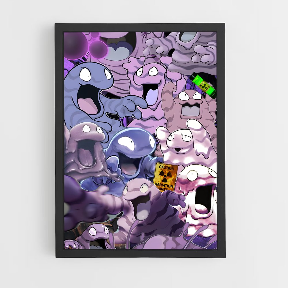 Poster Émotions Cartoon – affiche Pokemon (vue 2)